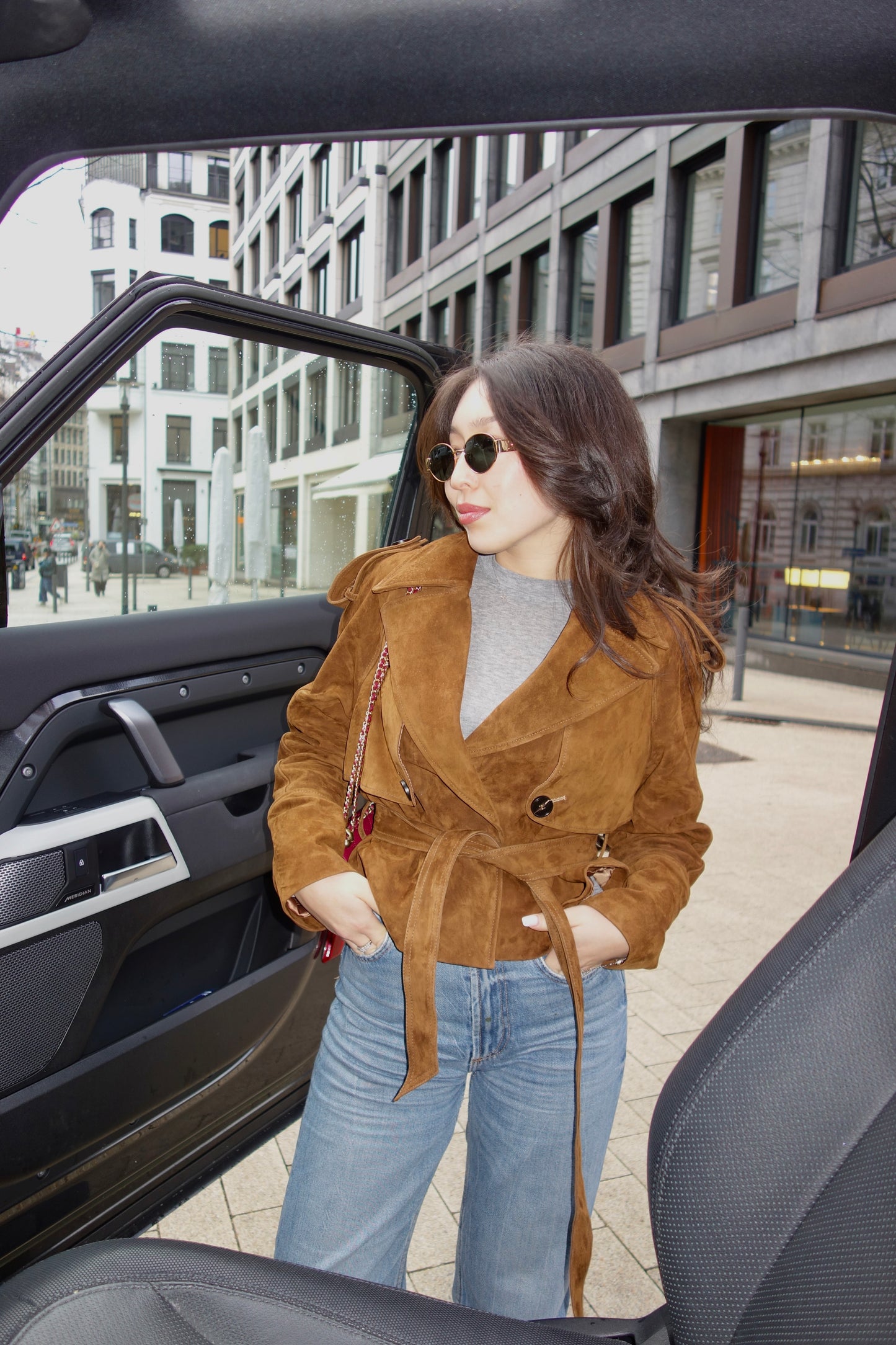 Lea Suede Leather Jacket - Pre Order