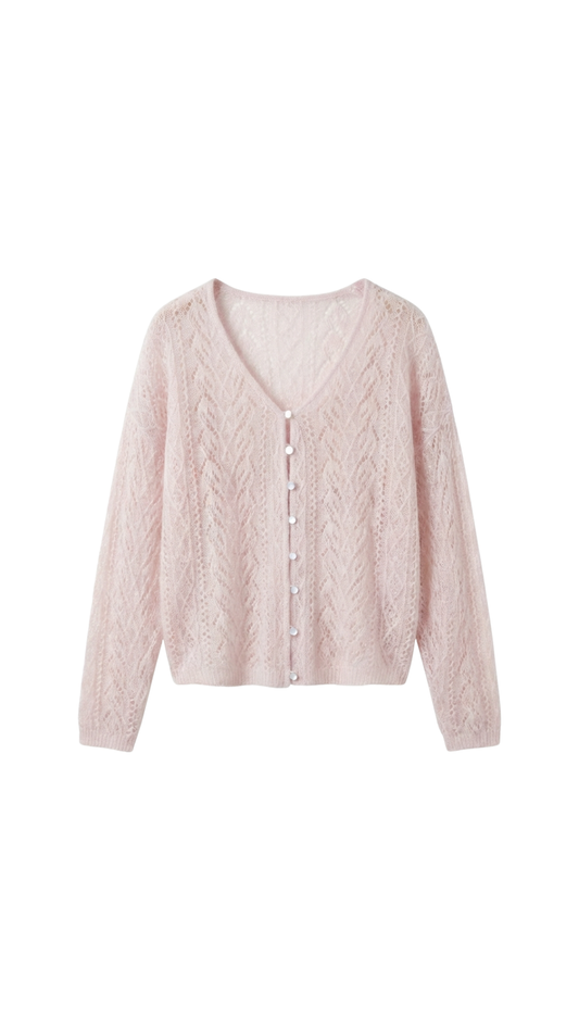 Celeste Cashmere Silk Cardigan