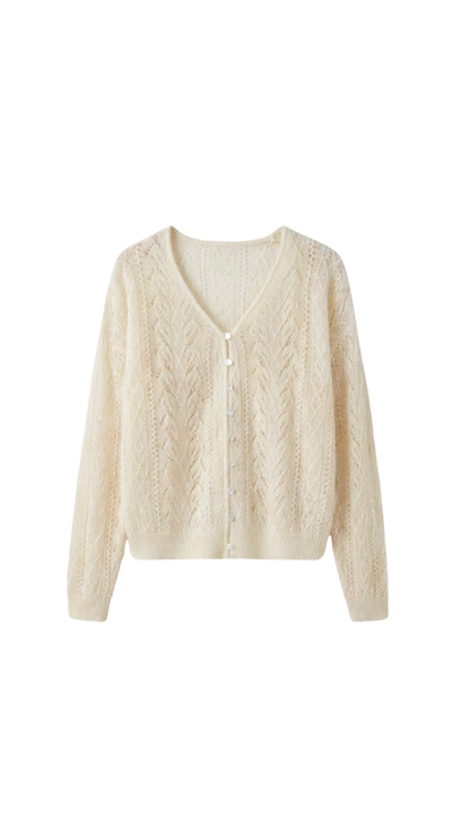 Celeste Cashmere Silk Cardigan